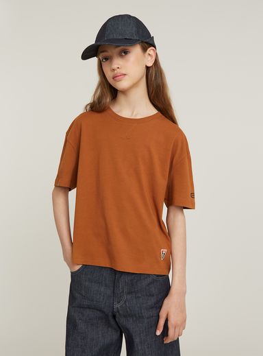Girls Top Loose Crop